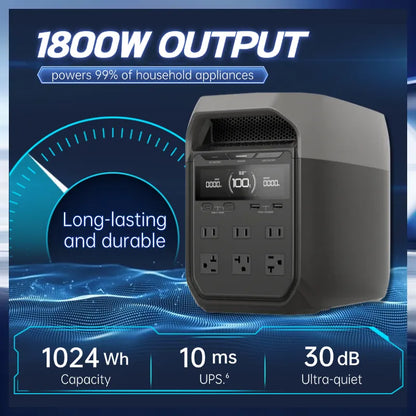 VoltBase™ Stay Powered Anywhere: Solar + Large Capacity = Ultimate Freedom