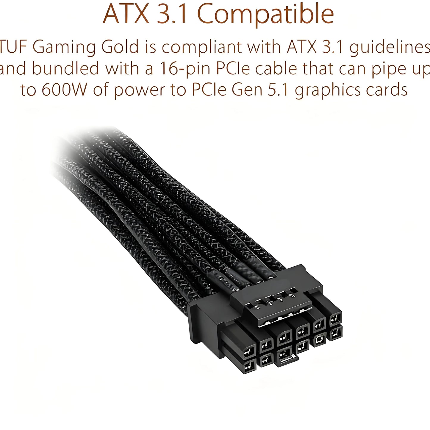 High-Performance ATX 3.0 Power Supply - High-End Configuration, Stable Protection